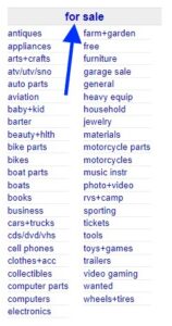 craigslist for sale