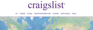 craigslist home page